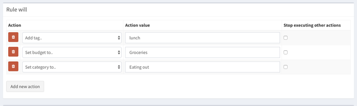 Then decide on the actions to take.